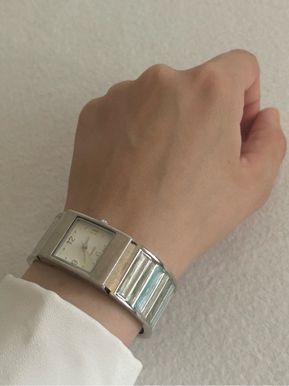 Y2K AVON Watery Colors Women's Cuff Watch Design